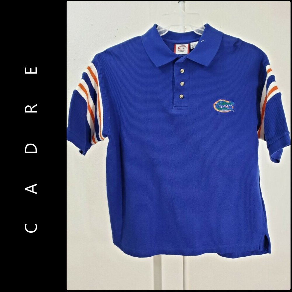 Cadre Men Florida Gators Short Sleeve Polo Shirt